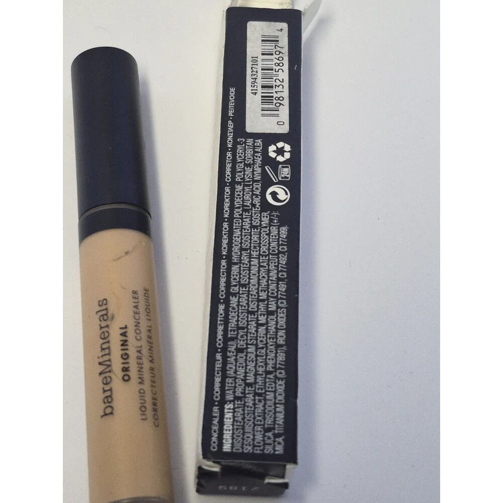 bareMinerals Original Liquid Mineral Concealer Light Medium 2.5W New